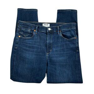 AGOLDE Women's 31 Amour Vert Skinny Cropped Jeans Blue Stitching Flaw  Inseam 25